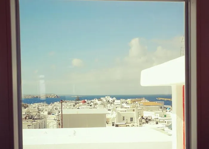 Lejlighed Bright & Relaxing Loft With Attic In The Heart Of Mykonos